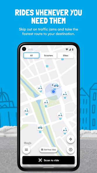 Dott APK سکوٹر اور بائیک رائیڈنگ ایپ 3